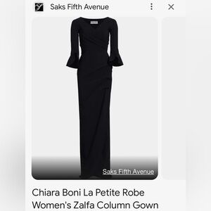 Saks Fifth Avenue Women’s Chiara Boni La Petite Robe Women’s Zalfa Column Gown